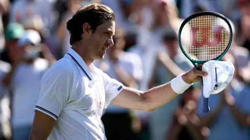 Nicolás Jarry quiere seguir avanzando en Wimbledon.