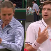 La discusión de Nicolás Jarry con la jueza de silla en Wimbledon: “¿Me tengo que aguantar?”