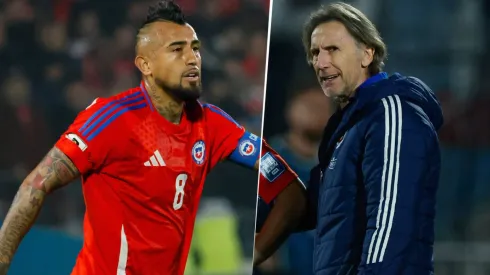 Vidal recibió los elogios de Gareca