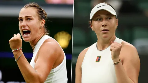 Aryna Sabalenka y Amanda Anisimova