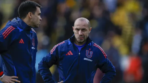 Marcelo Díaz no ha entrenado con el equipo titular de U de Chile.