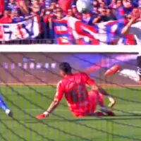 ¡Otra polémica! Colo Colo lo empata rápidamente ante la U tras falta penal de Castellón a Cepeda