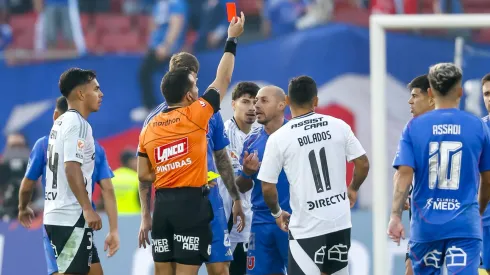 Marcelo Díaz fue sancionado con tres fechas tras su expulsión en el Superclásico.