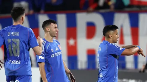 Felipe Salomoni jugó por primera vez con Universidad de Chile. Fue ante Guaraní, su ex club.