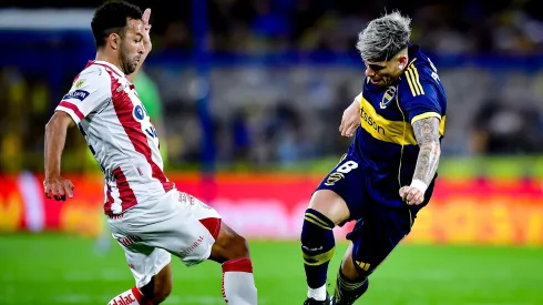 Carlos Palacios fue despedido con una rechifla por la hinchada de Boca Juniors.