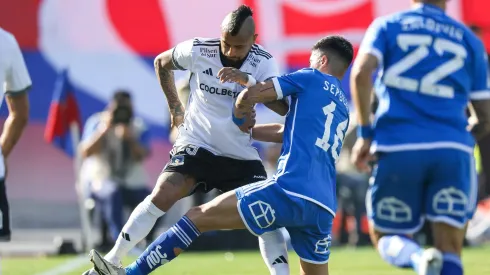 Arturo Vidal "reaccionó" al empate de la U en el inicio de la segunda rueda.