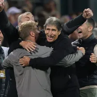 Presidente del Betis hace saltar a Manuel Pellegrini en un pie de felicidad por Antony