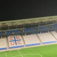 Últimos avances del nuevo estadio de Católica: pintan un área y el círculo central de la cancha