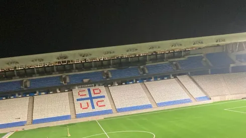 La cancha del nuevo estadio de Católica empieza a tomar forma