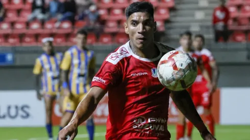 El jugador Nahuel Brunet de La Calera fue denunciado por un gesto 'obsceno' en el pasado duelo ante Unión Española.