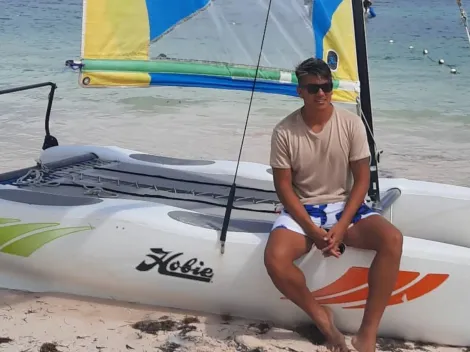 Venció a Eduardo Vargas en un reality, jugó en un grande de Brasil y vive en el paraíso