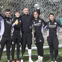 Cristóbal Campos entrena con el plantel femenino de Colo Colo: “Alta exigencia, estuve a la altura”