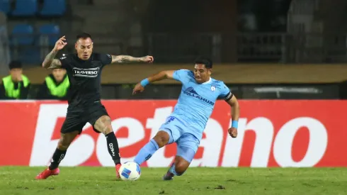 Eduardo Vargas ya debutó en Audax.