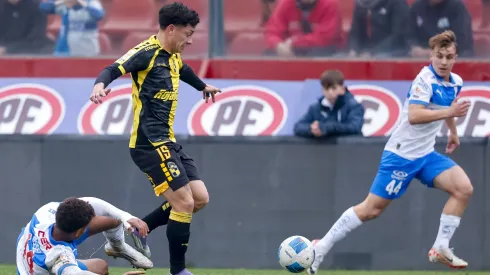 Cristián Zavala jugó un tiempo completo ante la Católica.