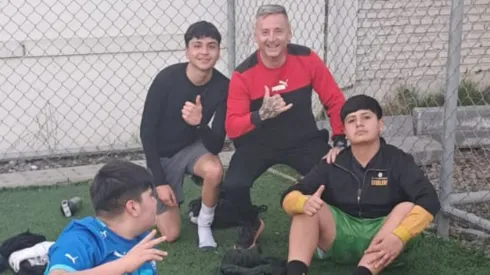 Franz Arancibia vive un presente siempre ligado al fútbol. Y en entrevista con RedGol así lo hace sentir.