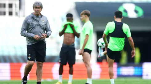 Manuel Pellegrini está en plena pretemporada con Betis.