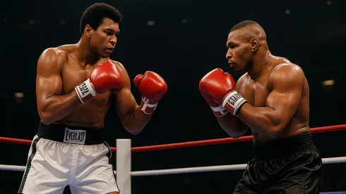 Ali vs. Tyson es uno de los "dream match" más veces simulados en el mundo del boxeo.