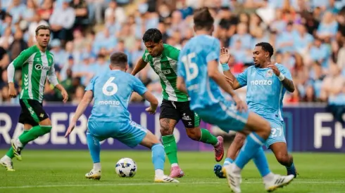 Betis de Manuel Pellegrini empató en un nuevo amistoso en Inglaterra.