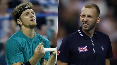 Alejandro Davidovich y Daniel Evans