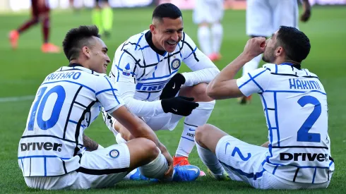 Hakimi coincidió con Alexis y Vidal en el Inter de Milán, actualmente milita en el PSG.