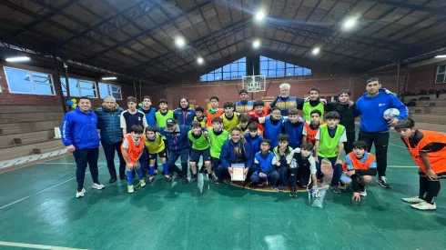 Parte del trabajo del ex seleccionado chileno.