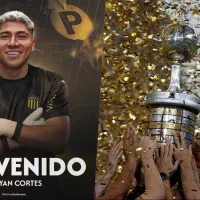 Brayan Cortés en Peñarol: programación de los chilenos en octavos de final de la Libertadores