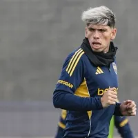 Por qué el DT de Boca mandó a Carlos Palacios a entrenar con juveniles