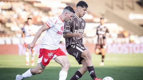 Maximiliano Rodríguez jugó seis partidos por Platense ante de la lesión.