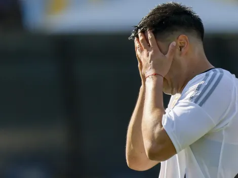 La polémica jugada que sufrió Colo Colo antes del penal