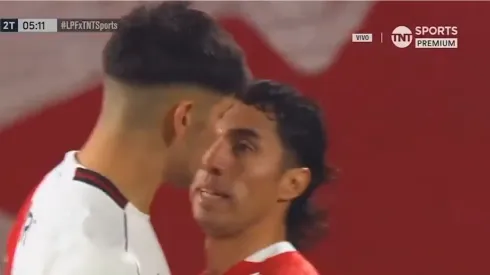 Este zaguero central se estrenó en la Banda Sangre y tuvo un fuerte encontrón con un chileno.