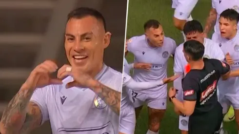 Vargas no pudo cortar con su racha sin goles