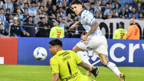 Santiago Solari le anotó a Brayan Cortés en la Libertadores, pero no pudo repetir la escena.