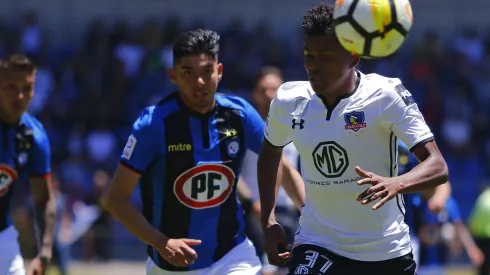 Alexander Bolaños en su paso por Colo Colo.