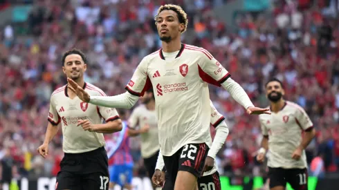 Hugo Ekitike anotó su primer gol con Liverpool en la Community Shield contra Crystal Palace.