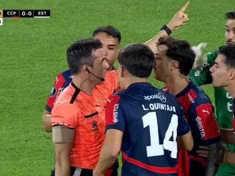 Piero Maza desata un escándalo en la Copa Libertadores