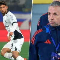 La U vs Independiente: El afectuoso reencuentro entre Gustavo Álvarez y Felipe Loyola