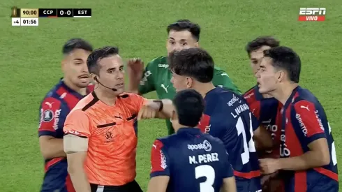 Polémica de Piero Maza en la Copa Libertadores