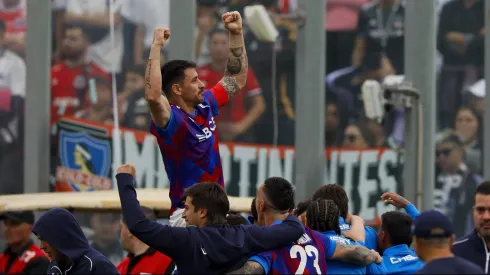 Fernando Zampedri celebró por primera vez en el Monumental.
