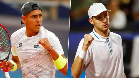 Añejandro Tabilo y Nicolás Jarry
