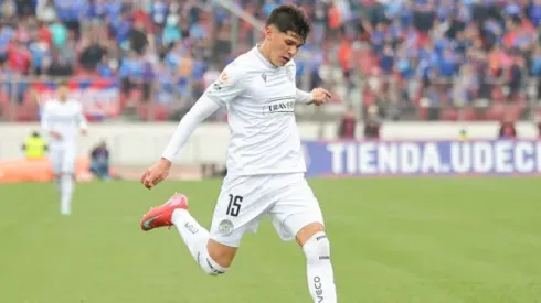 Martín Jiménez fue titular en el Audax Italiano ante el Bulla.