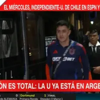 Así fue la llegada del plantel de U de Chile a Argentina para jugar vs Independiente
