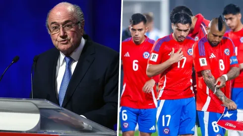 Joseph Blatter, ex presidente de la FIFA, fue consultado por la crisis en la Roja.