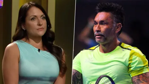 Paula Pavic y Marcelo Ríos