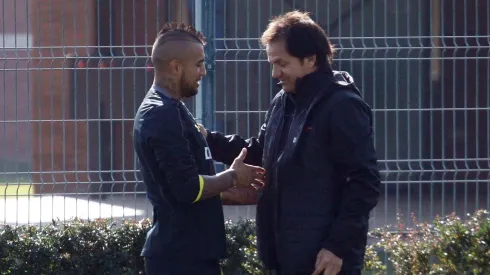 Arturo Vidal y Hugo González mantienen una amistad de años.