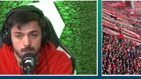 Lucas Rodríguez se animó con un minuto a minuto de lo sucedido en el Libertadores de América, donde estuvo presente.