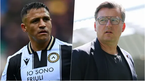 Alexis Sánchez y Kosta Runjaic no logran llevarse bien en Udinese.