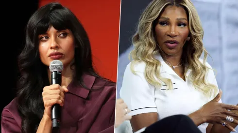 Jameela Jamil y Serena Williams