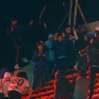 Ya puede volver: hincha de U. de Chile que fue lanzado al vacío recibe alta médica