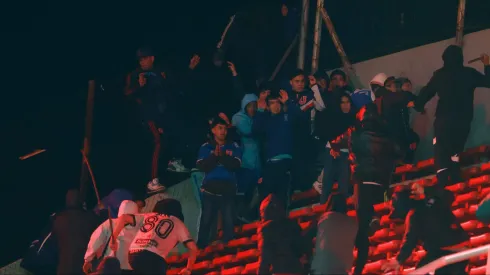 El hincha de la U que cayó al vacío está de alta