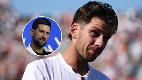 Novak Djokovic y Cameron Norrie